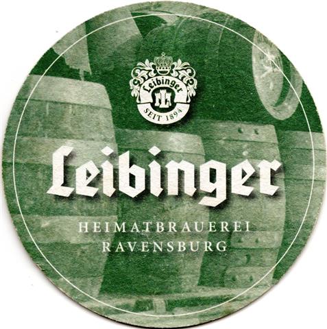 ravensburg rv-bw leibinger heibrau 1-4a (rund215-heimatbrauerei-grn)